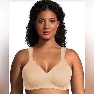 18 Hour Back And Side Smoothing Wirefree Bra.